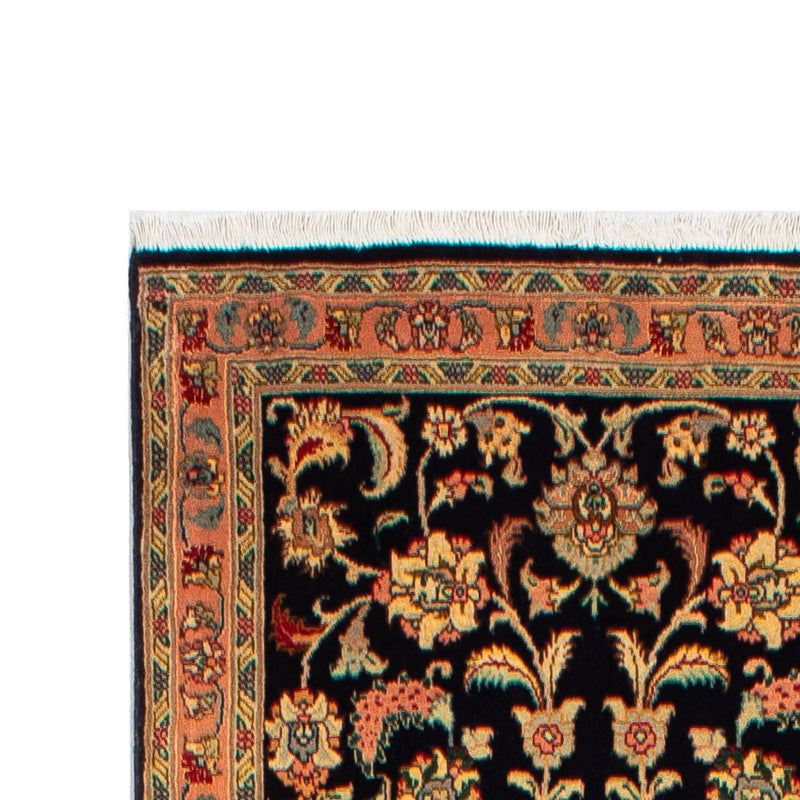 Tappeto corsia Tappeto Persero - Tabriz - Reale - 295 x 65 cm - blu scuro