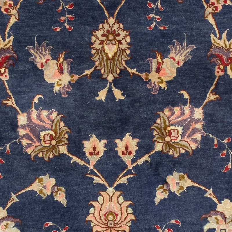 Tappeto corsia Tappeto Persero - Tabriz - Reale - 198 x 76 cm - blu scuro