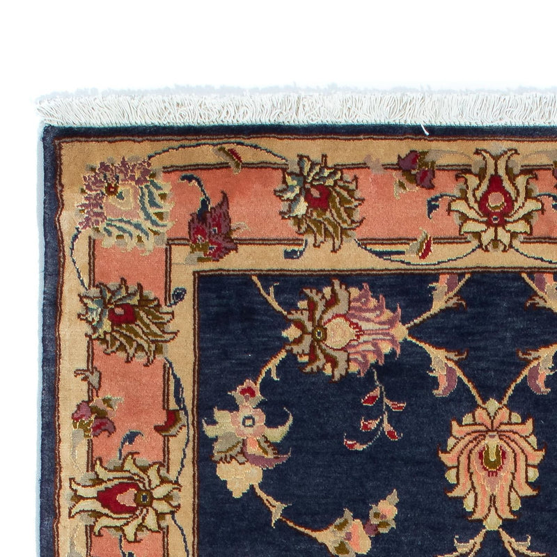 Tappeto corsia Tappeto Persero - Tabriz - Reale - 198 x 76 cm - blu scuro