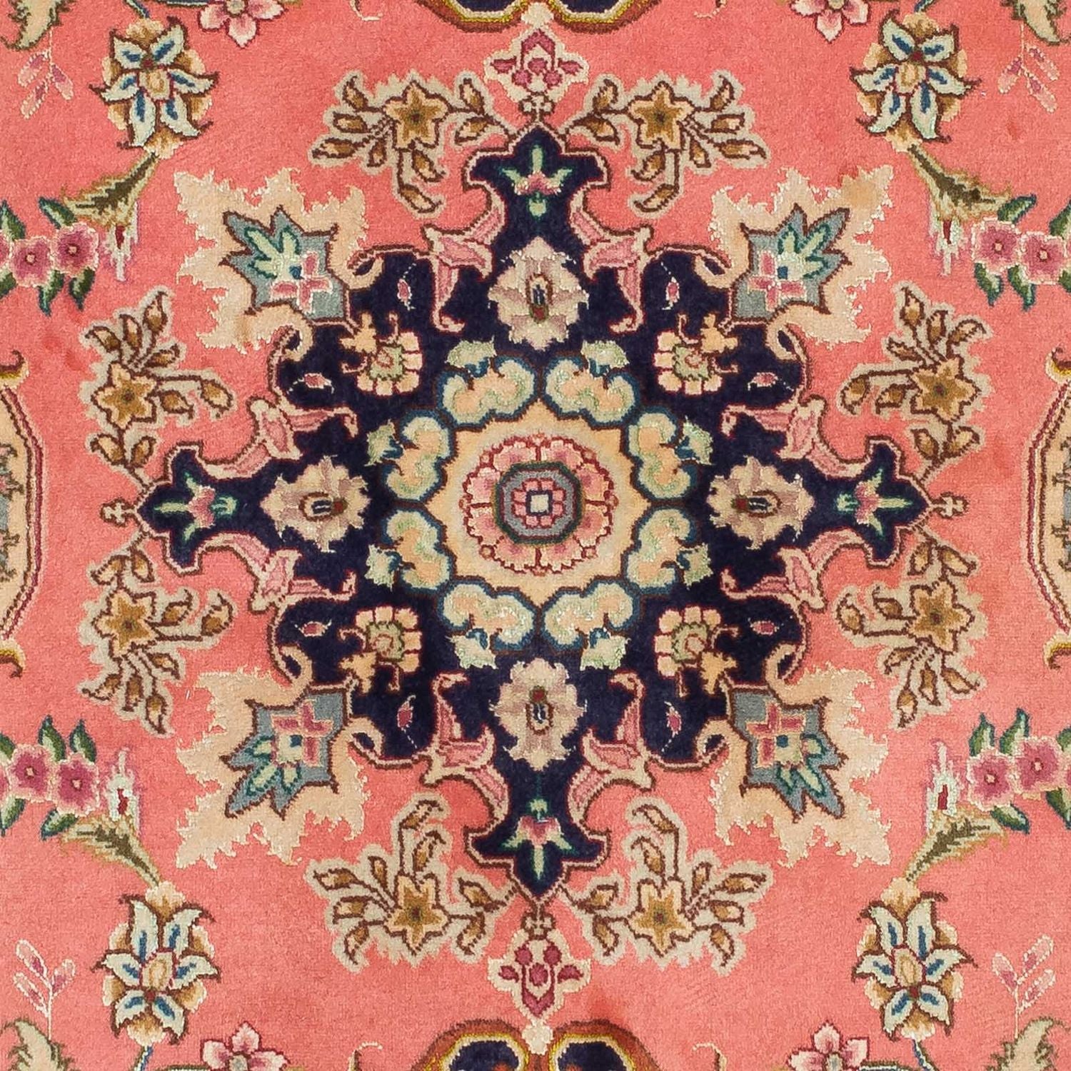 Tappeto corsia Tappeto Persero - Tabriz - Reale - 198 x 80 cm - rosso chiaro
