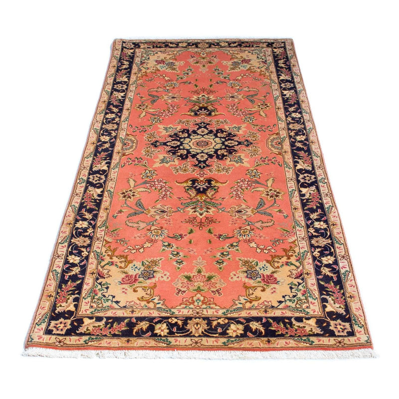 Tappeto corsia Tappeto Persero - Tabriz - Reale - 198 x 80 cm - rosso chiaro