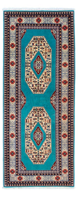 Tappeto corsia Tappeto Persero - Tabriz - Reale - 190 x 74 cm - blu