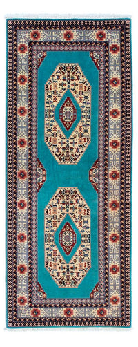 Tappeto corsia Tappeto Persero - Tabriz - Reale - 190 x 74 cm - blu