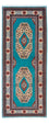 Tappeto corsia Tappeto Persero - Tabriz - Reale - 190 x 74 cm - blu