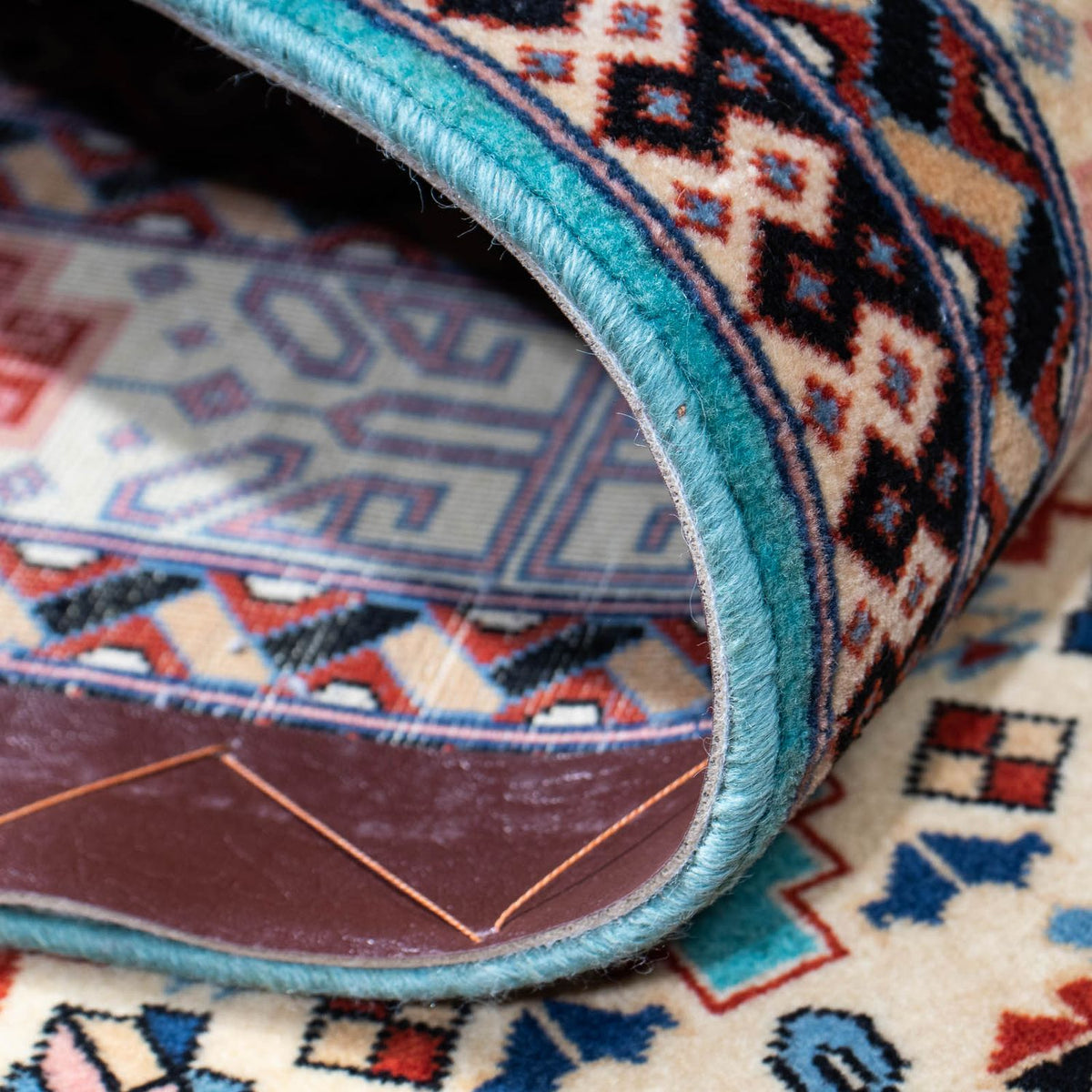 Tappeto corsia Tappeto Persero - Tabriz - Reale - 190 x 74 cm - blu