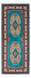 Tappeto corsia Tappeto Persero - Tabriz - Reale - 190 x 75 cm - blu
