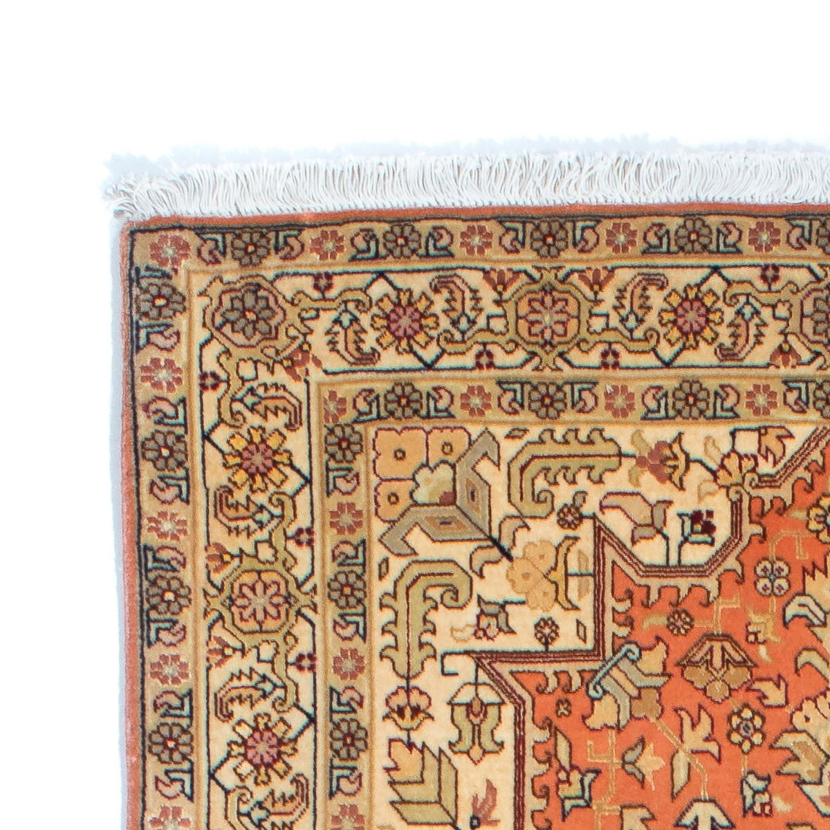 Tappeto corsia Tappeto Persero - Tabriz - Reale - 215 x 82 cm - ruggine