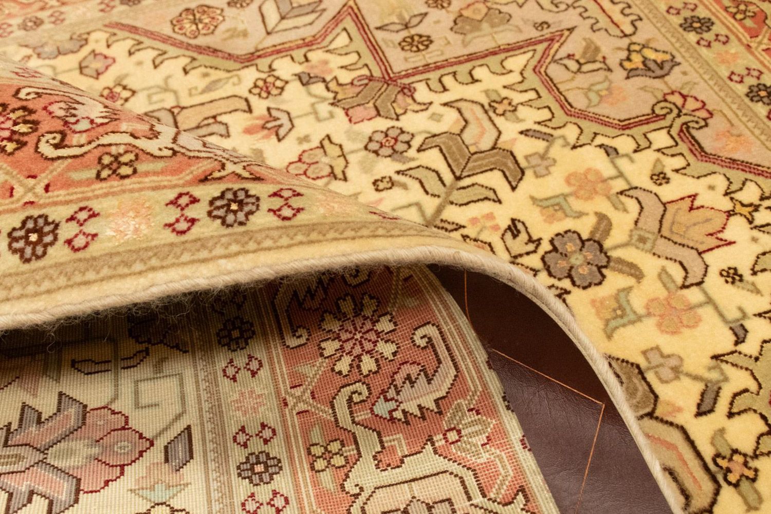 Tappeto Persero - Tabriz - Reale - 147 x 103 cm - beige