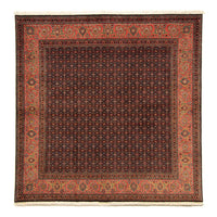 Tappeto Persero - Tabriz quadrato  - 200 x 195 cm - blu scuro