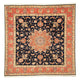 Tabriz - 50 Raj Tappeto 202x202cm - Tappeto persiano