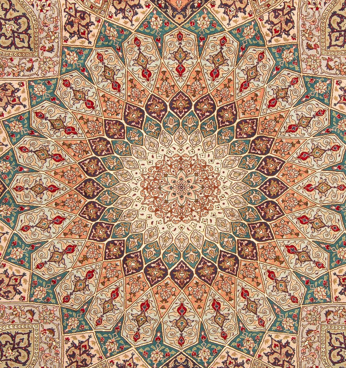 Tappeto Persero - Tabriz - Reale - 258 x 205 cm - multicolore