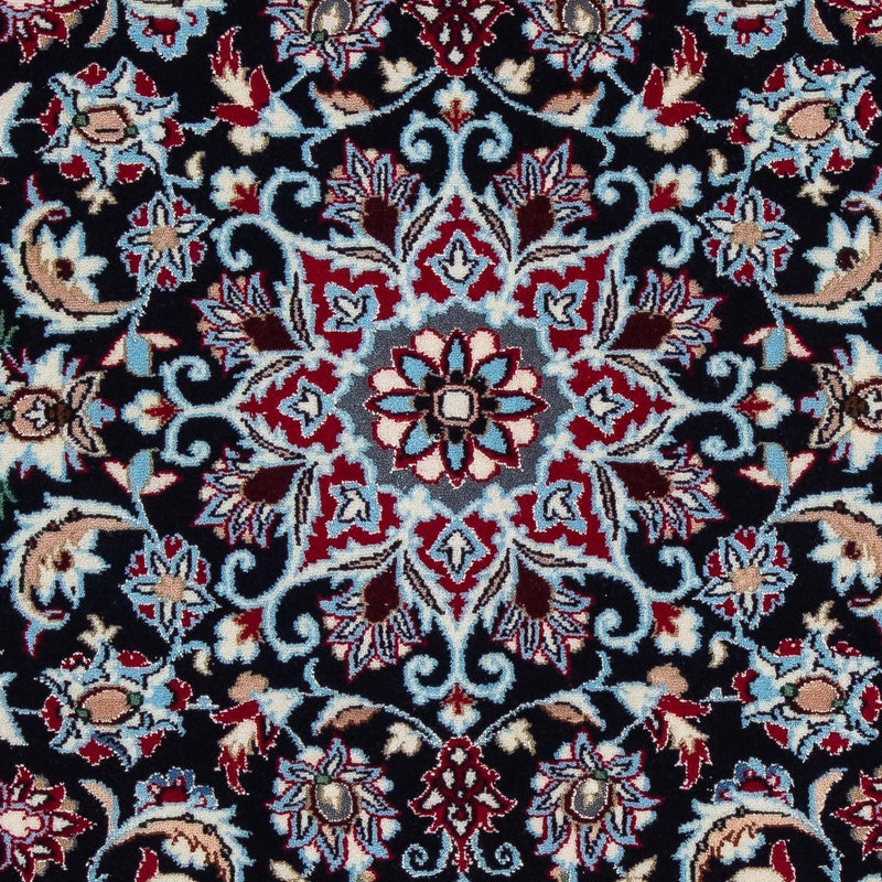 Tappeto Persero - Isfahan - Premio - 104 x 72 cm - rosso scuro