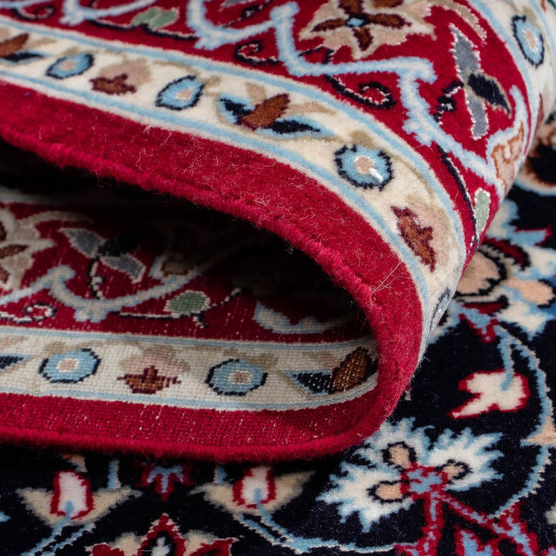 Tappeto Persero - Isfahan - Premio - 104 x 72 cm - rosso scuro