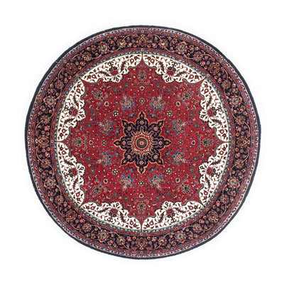 Tappeto Persero - Bidjar rotondo  - 150 x 150 cm - rosso scuro