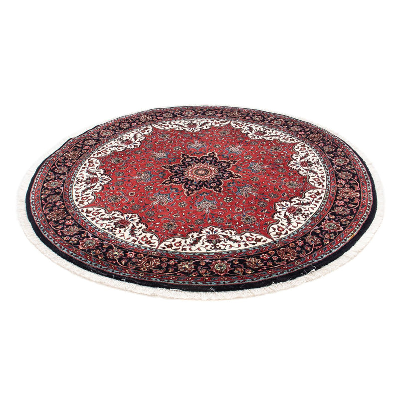 Tappeto Persero - Bidjar rotondo  - 150 x 150 cm - rosso scuro