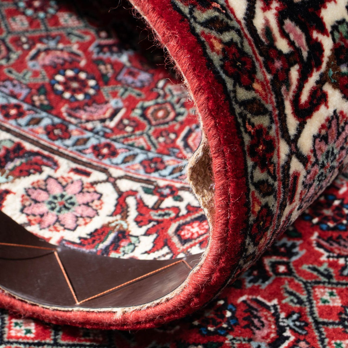 Tappeto corsia Tappeto Persero - Bidjar - 310 x 82 cm - rosso chiaro