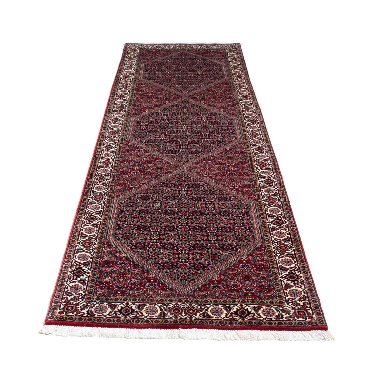 Tappeto corsia Tappeto Persero - Bidjar - 310 x 82 cm - rosso chiaro