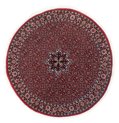 Tappeto Persero - Bidjar rotondo  - 120 x 120 cm - rosso scuro