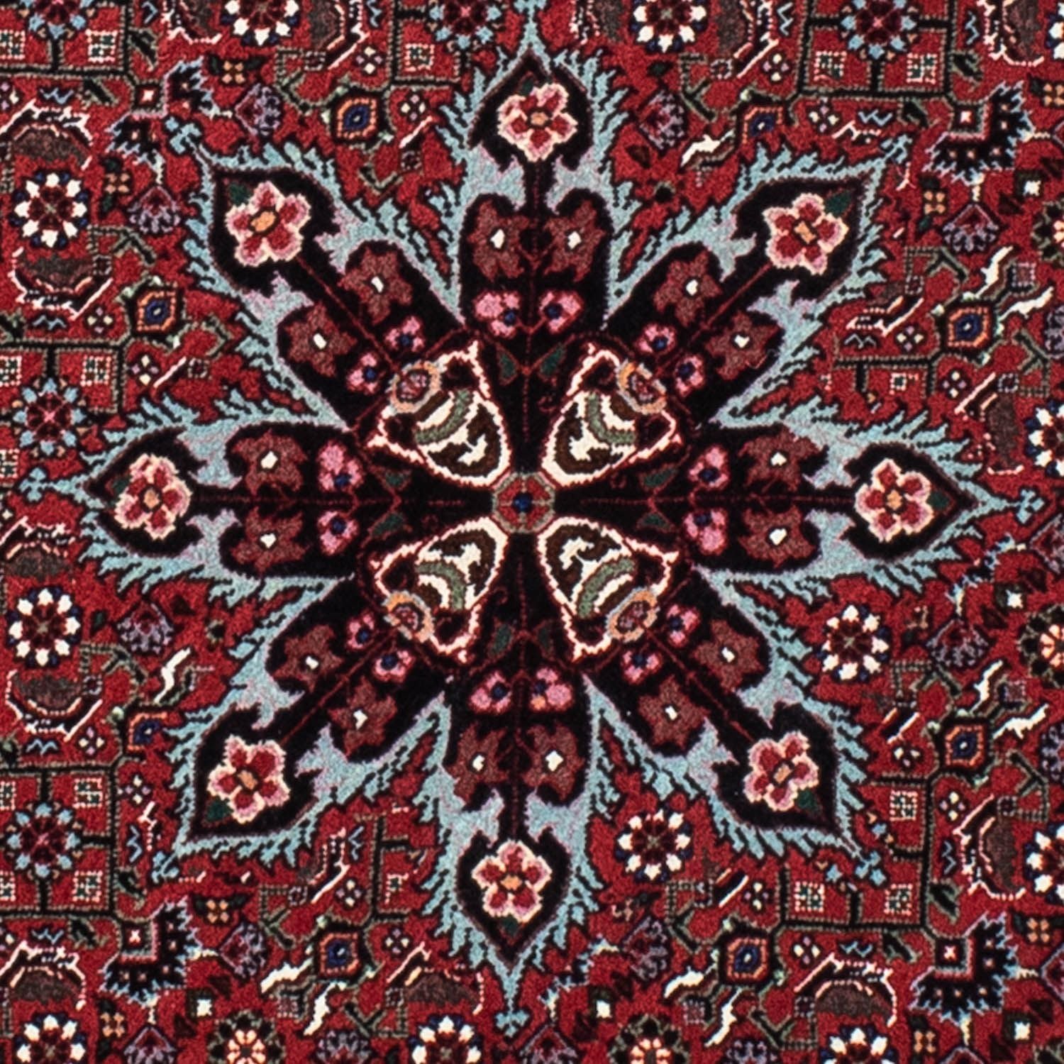 Tappeto Persero - Bidjar rotondo  - 120 x 120 cm - rosso scuro