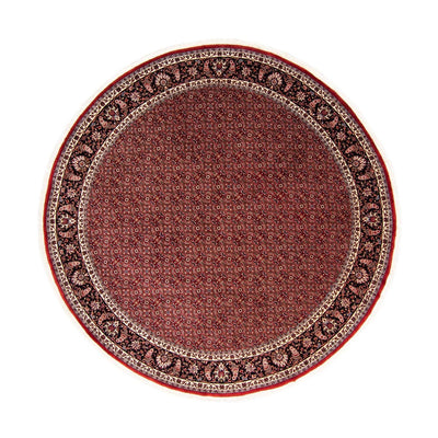 Tappeto Persero - Bidjar rotondo  - 250 x 250 cm - rosso scuro