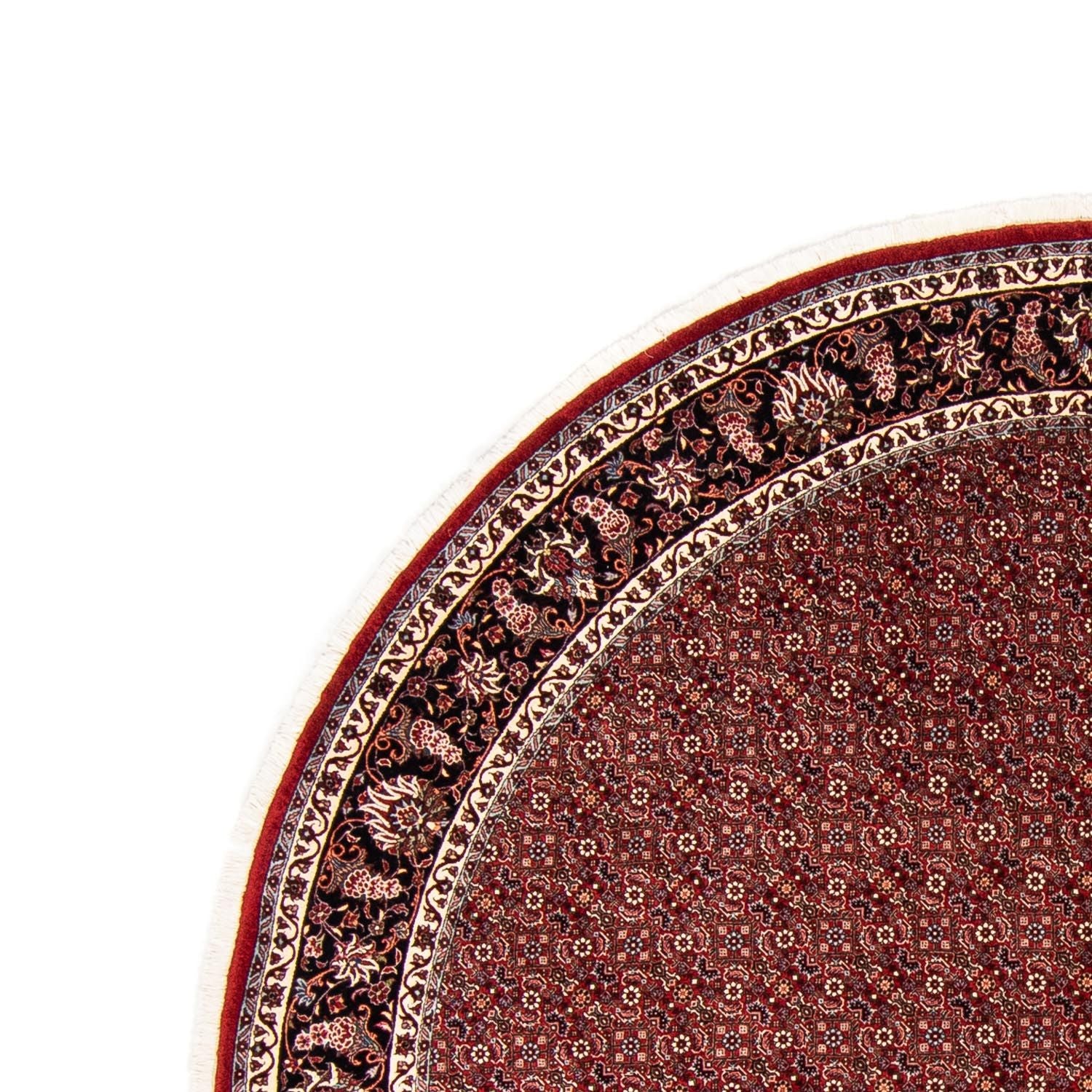 Tappeto Persero - Bidjar rotondo  - 250 x 250 cm - rosso scuro