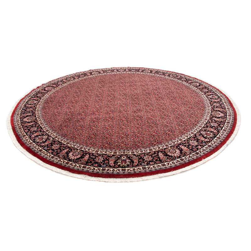 Tappeto Persero - Bidjar rotondo  - 250 x 250 cm - rosso scuro