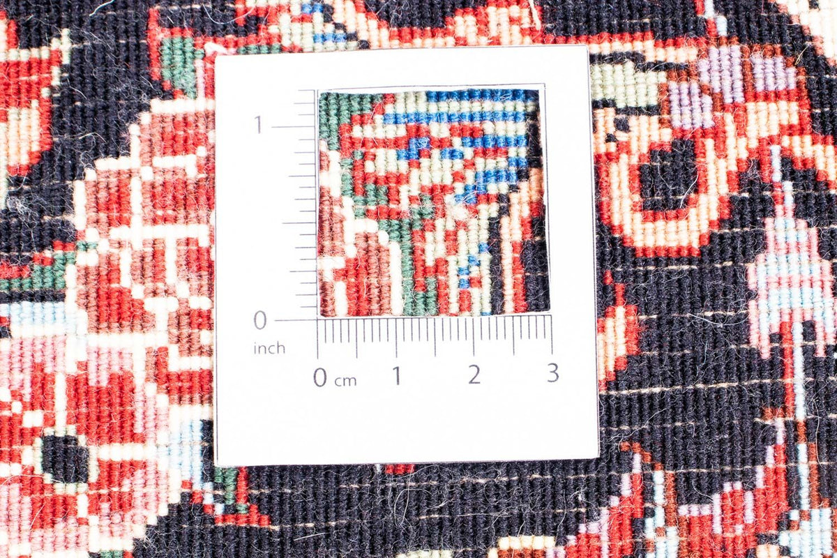 Tappeto Persero - Bidjar rotondo  - 250 x 250 cm - rosso scuro