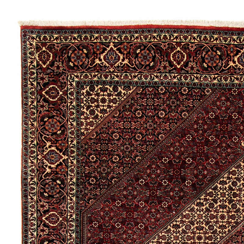 Tappeto Persero - Bidjar - 238 x 196 cm - rosso scuro