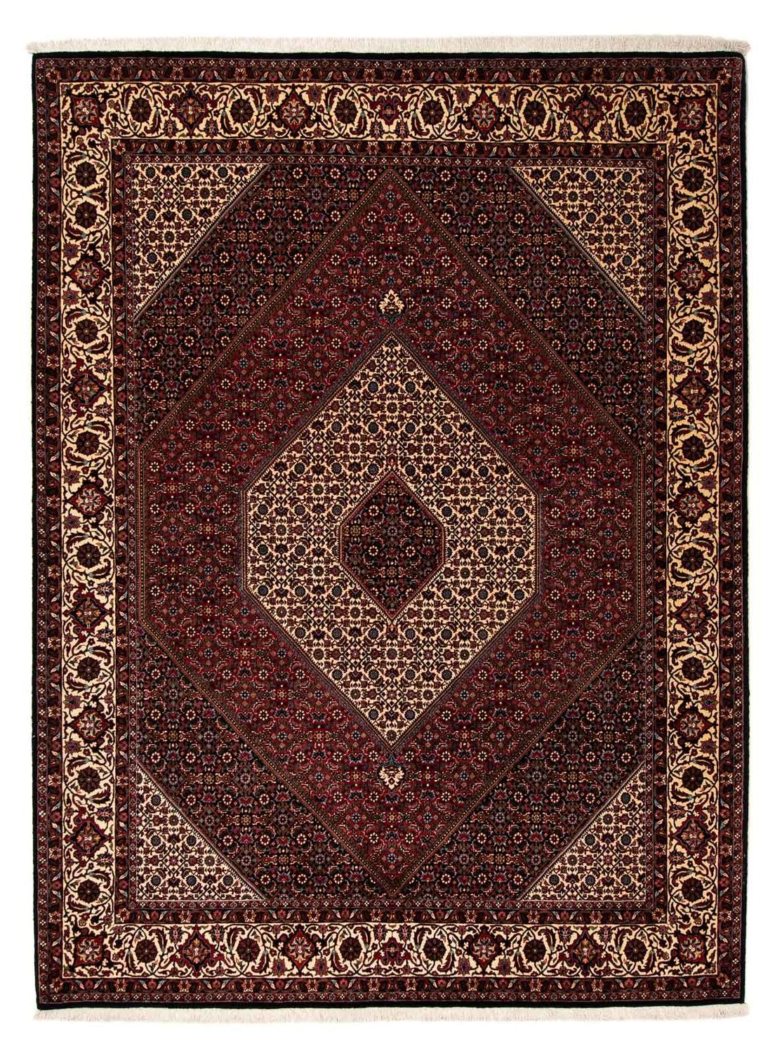 Tappeto Persero - Bidjar - 263 x 204 cm - rosso scuro