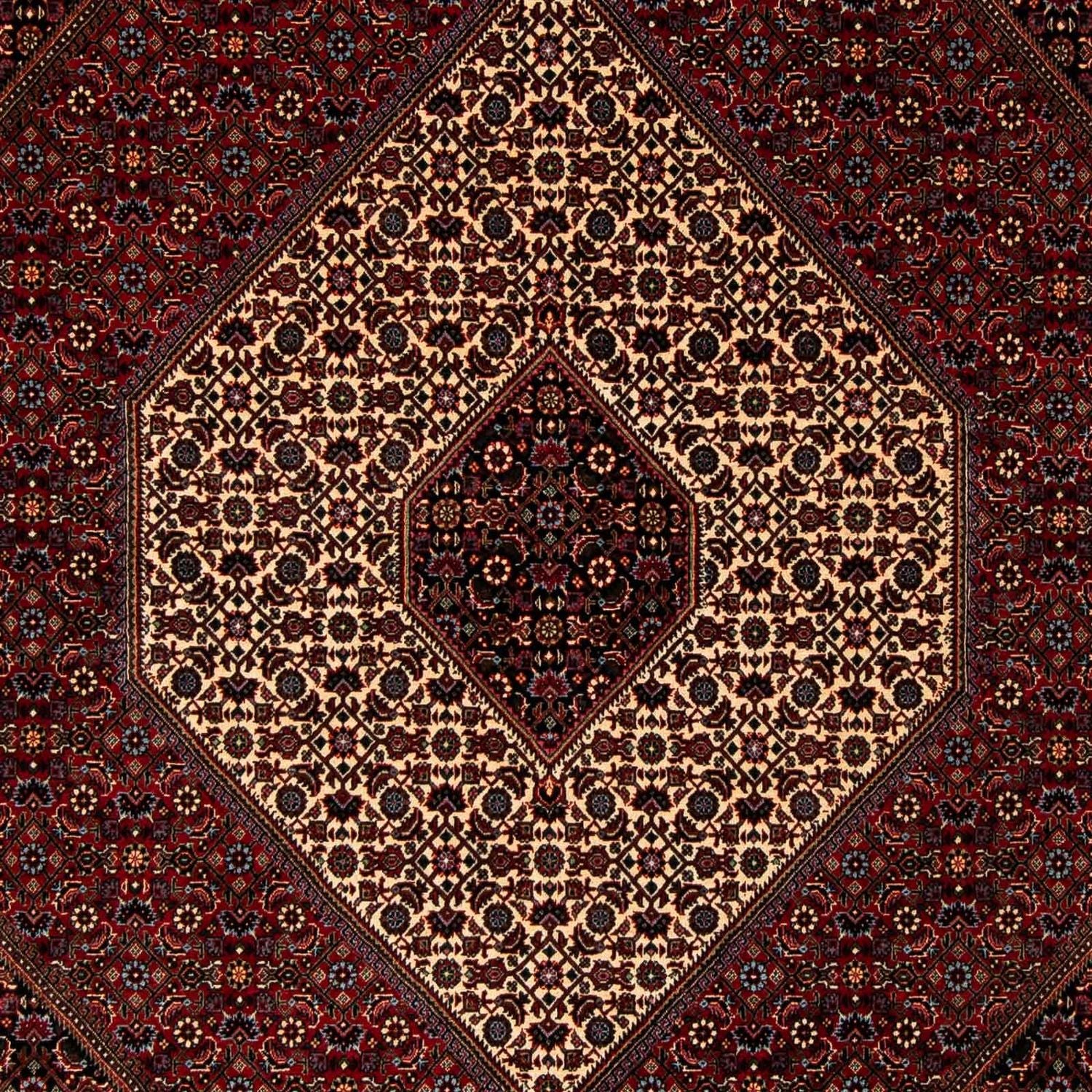 Tappeto Persero - Bidjar - 263 x 204 cm - rosso scuro