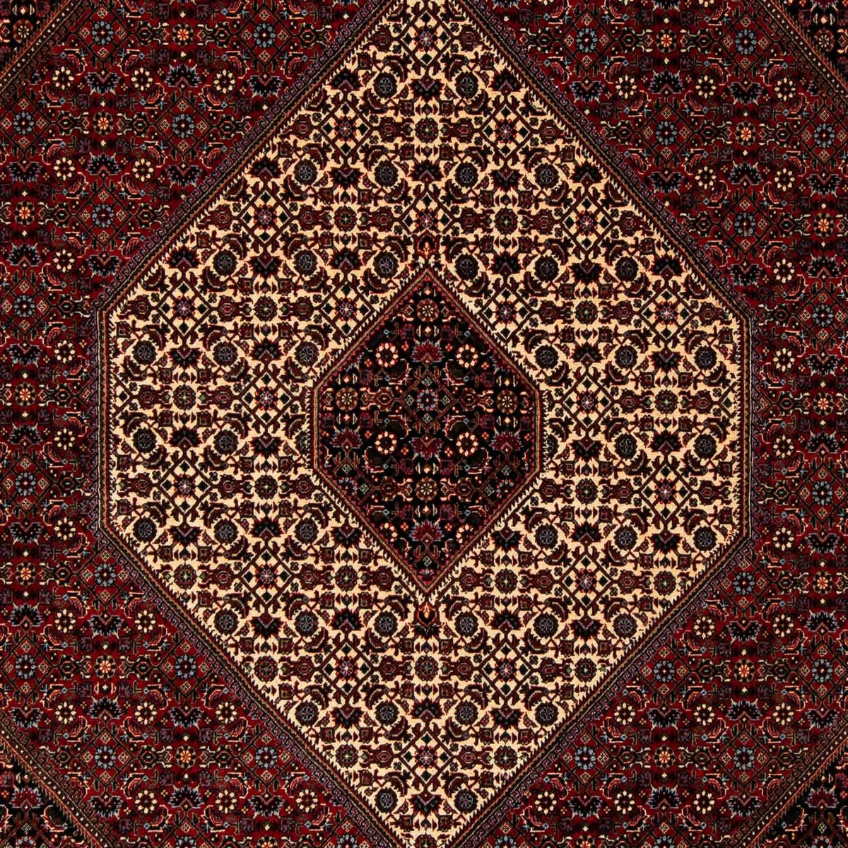 Tappeto Persero - Bidjar - 263 x 204 cm - rosso scuro