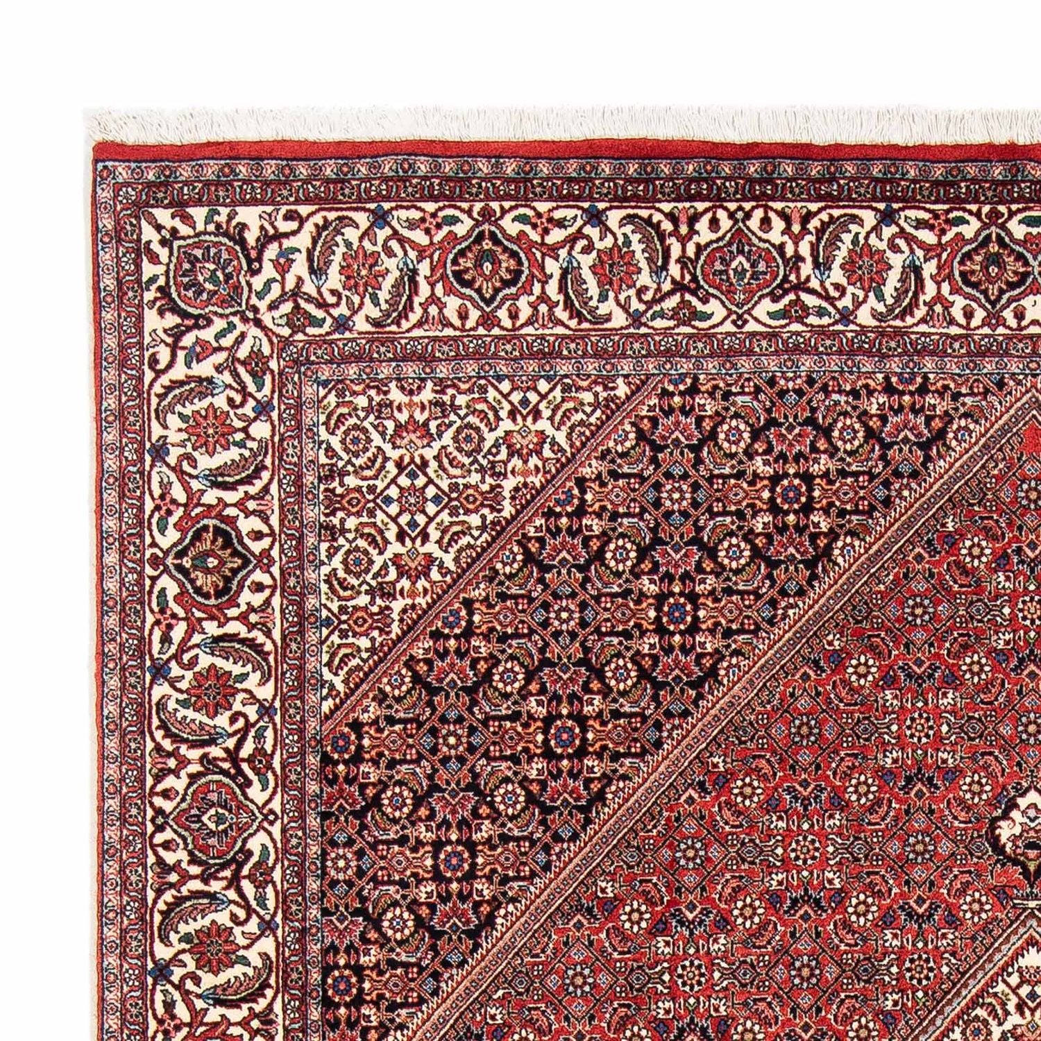 Tappeto Persero - Bidjar - 254 x 171 cm - rosso scuro