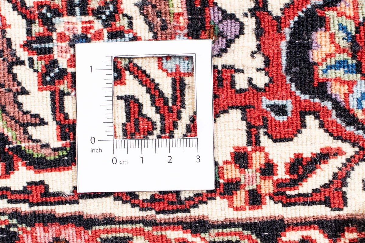 Tappeto Persero - Bidjar rotondo  - 205 x 205 cm - rosso scuro