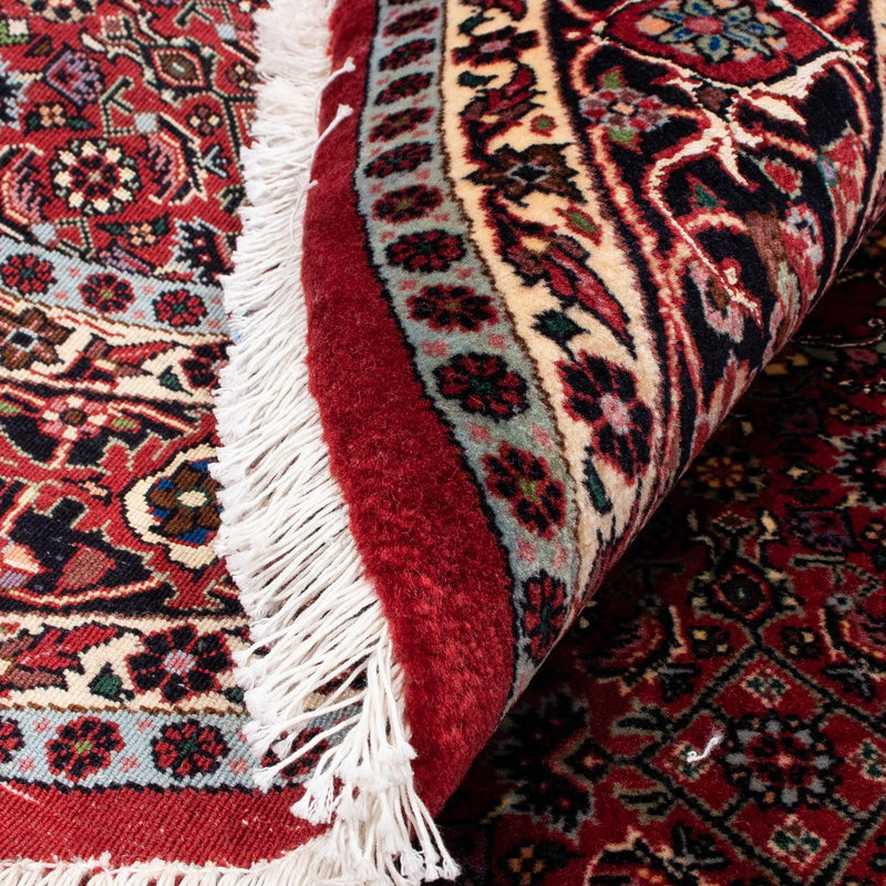 Tappeto Persero - Bidjar rotondo  - 154 x 154 cm - rosso scuro