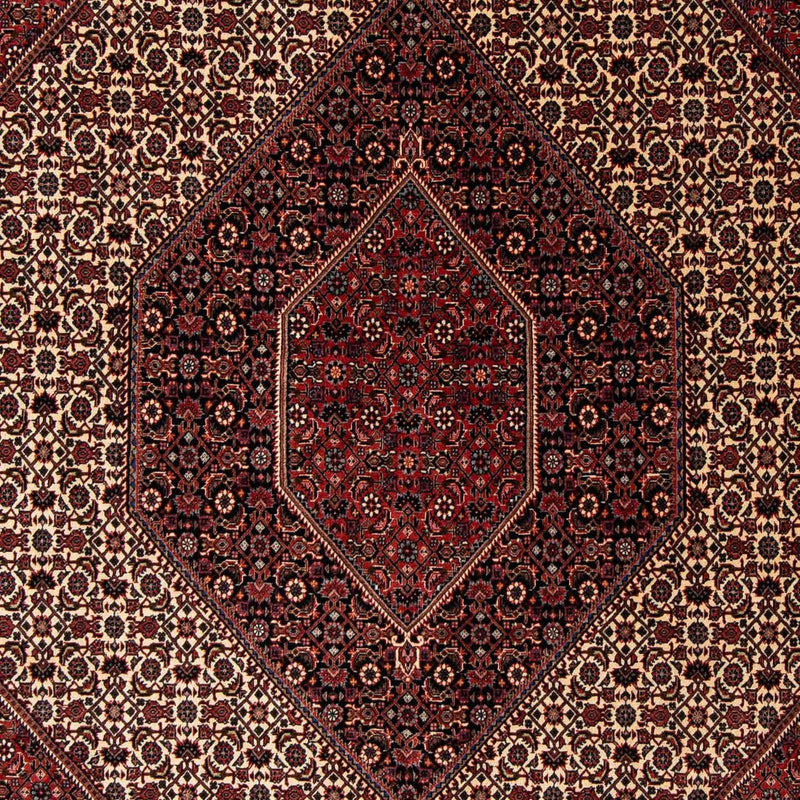 Tappeto Persero - Bidjar - 245 x 202 cm - rosso scuro