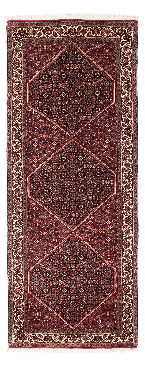 Tappeto corsia Tappeto Persero - Bidjar - 198 x 74 cm - rosso scuro