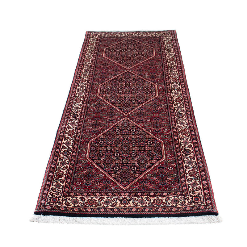 Tappeto corsia Tappeto Persero - Bidjar - 213 x 74 cm - blu scuro