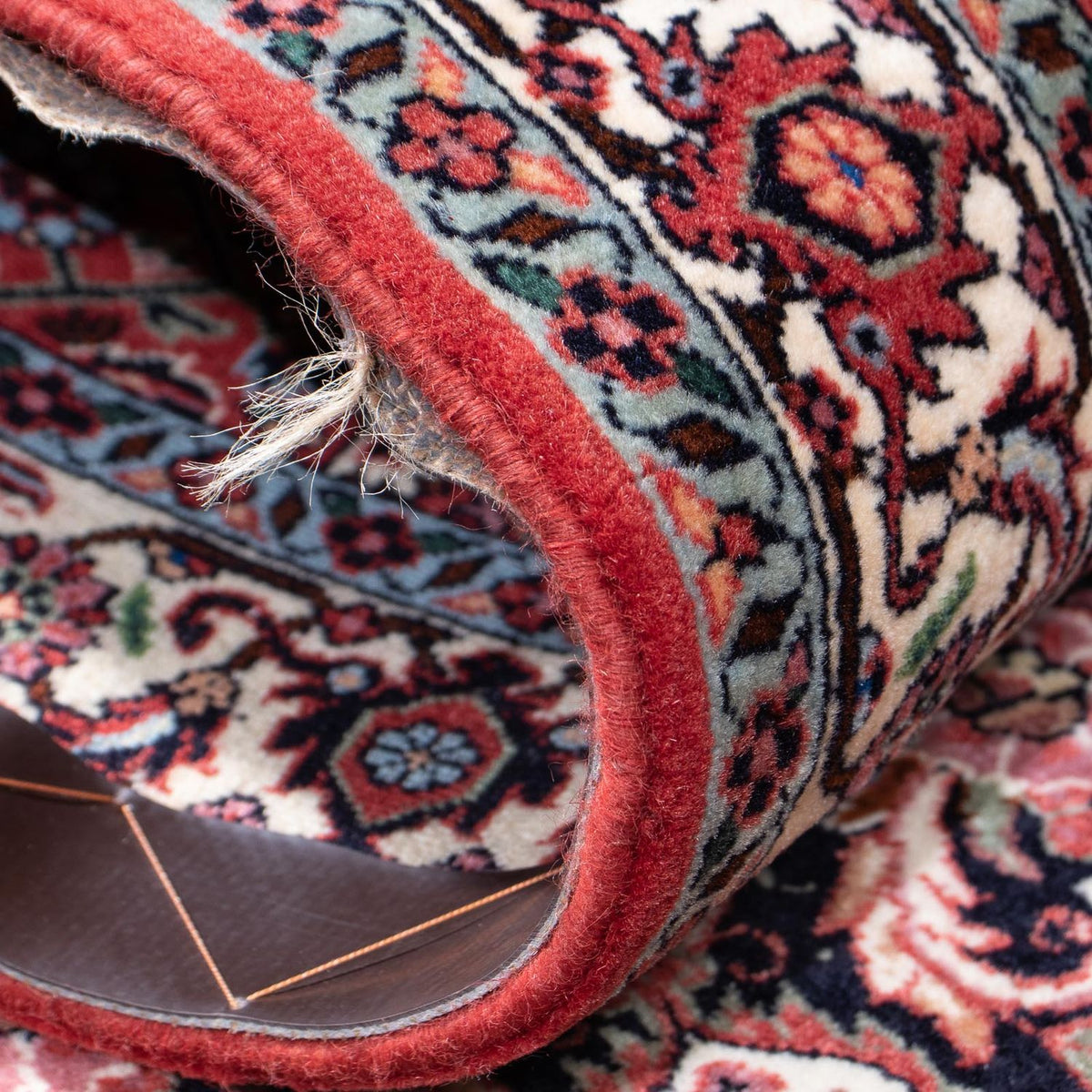 Tappeto corsia Tappeto Persero - Bidjar - 200 x 73 cm - rosso