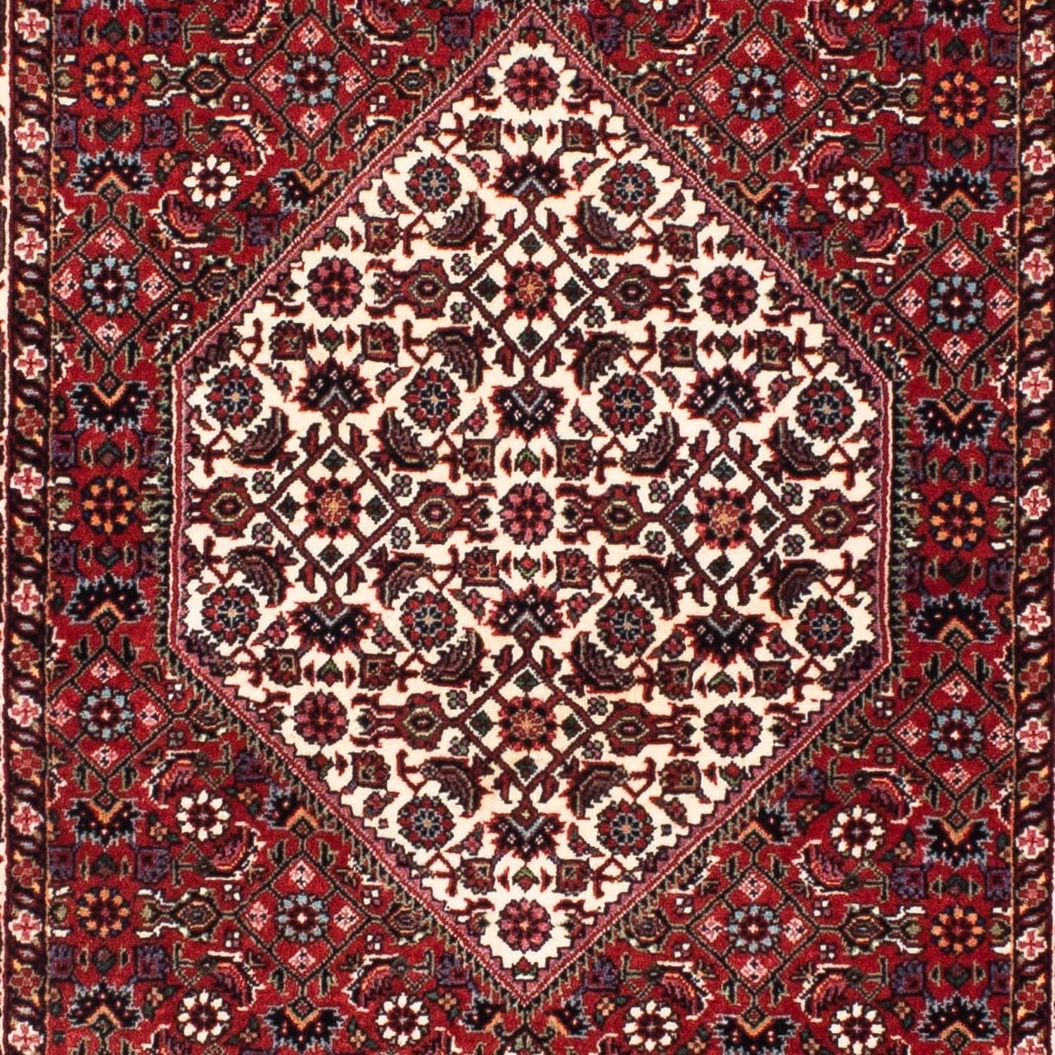 Tappeto corsia Tappeto Persero - Bidjar - 202 x 73 cm - rosso scuro