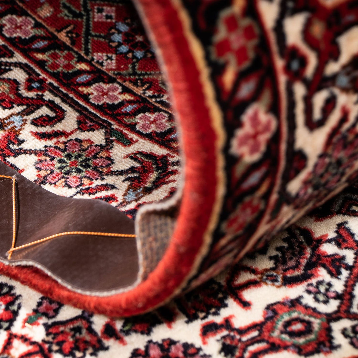 Tappeto corsia Tappeto Persero - Bidjar - 202 x 73 cm - rosso scuro