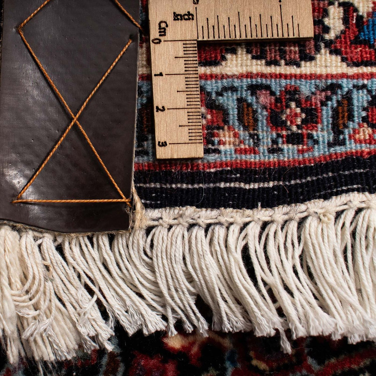 Tappeto Persero - Bidjar - 248 x 198 cm - rosso scuro