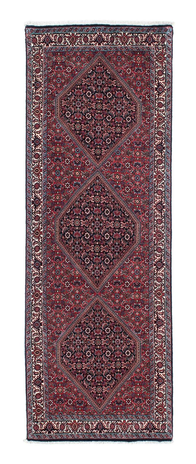 Tappeto corsia Tappeto Persero - Bidjar - 211 x 77 cm - blu scuro