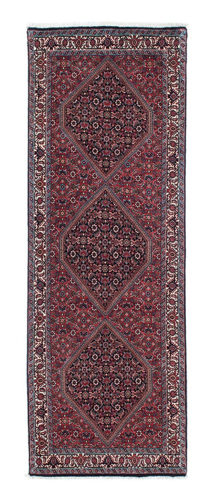 Tappeto corsia Tappeto Persero - Bidjar - 211 x 77 cm - blu scuro
