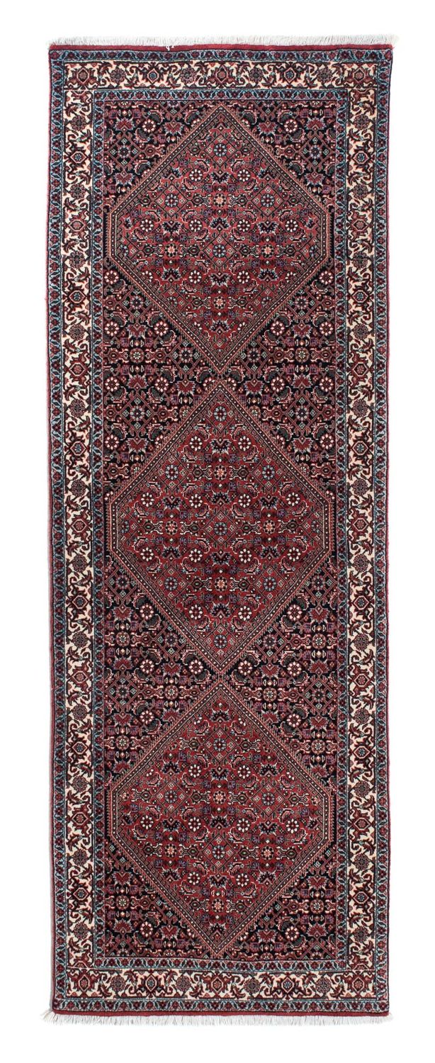 Tappeto corsia Tappeto Persero - Bidjar - 217 x 73 cm - blu scuro