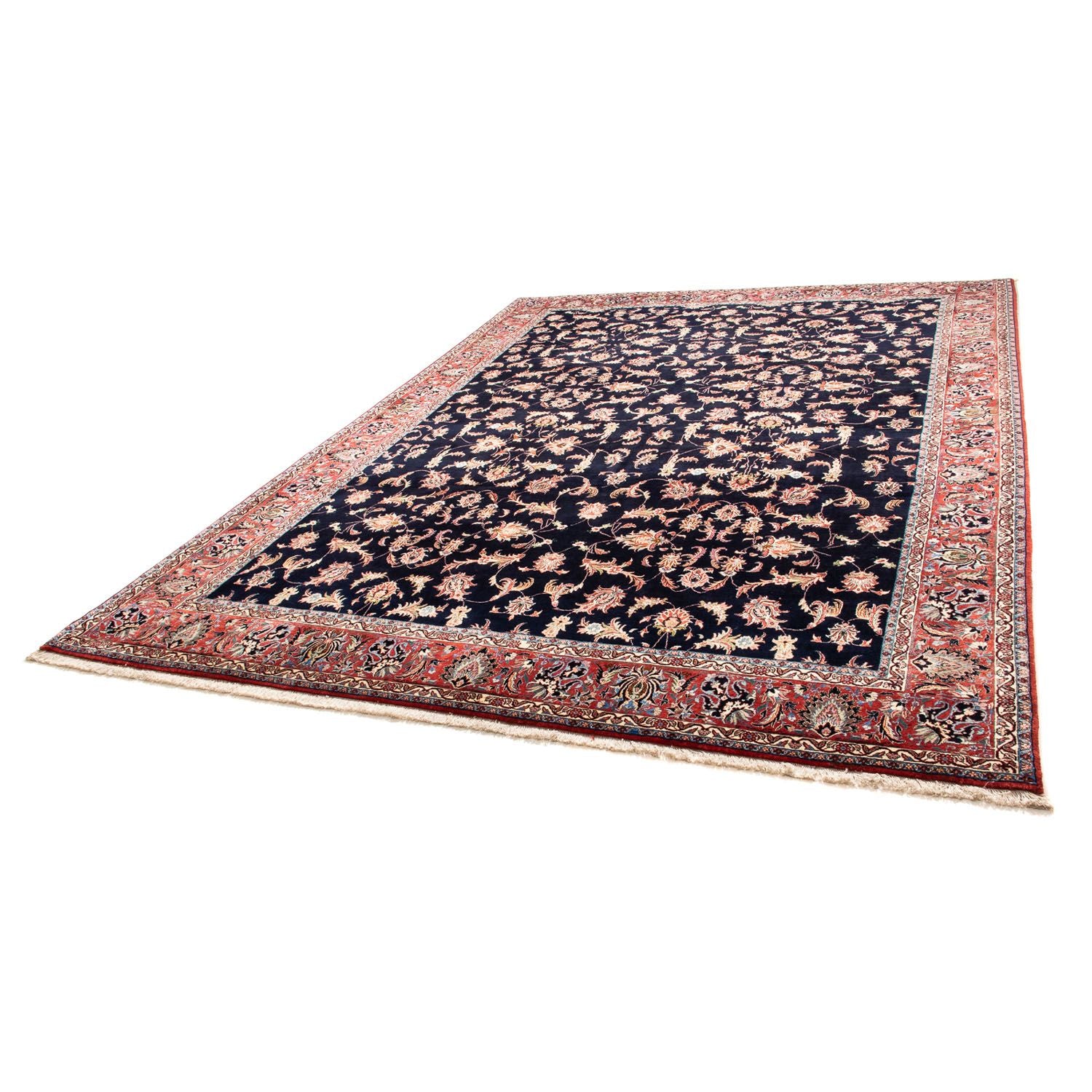Tappeto Persero - Bidjar - 352 x 256 cm - blu scuro