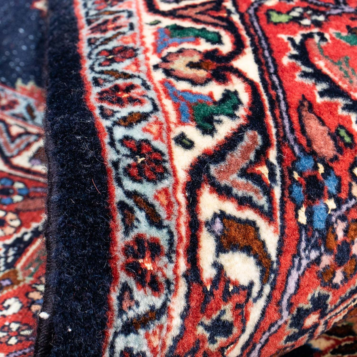 Tappeto Persero - Bidjar - 350 x 255 cm - blu scuro