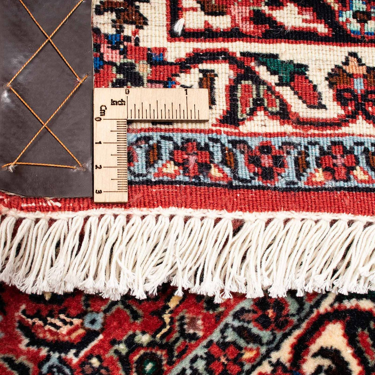 Tappeto Persero - Bidjar - 246 x 200 cm - rosso scuro