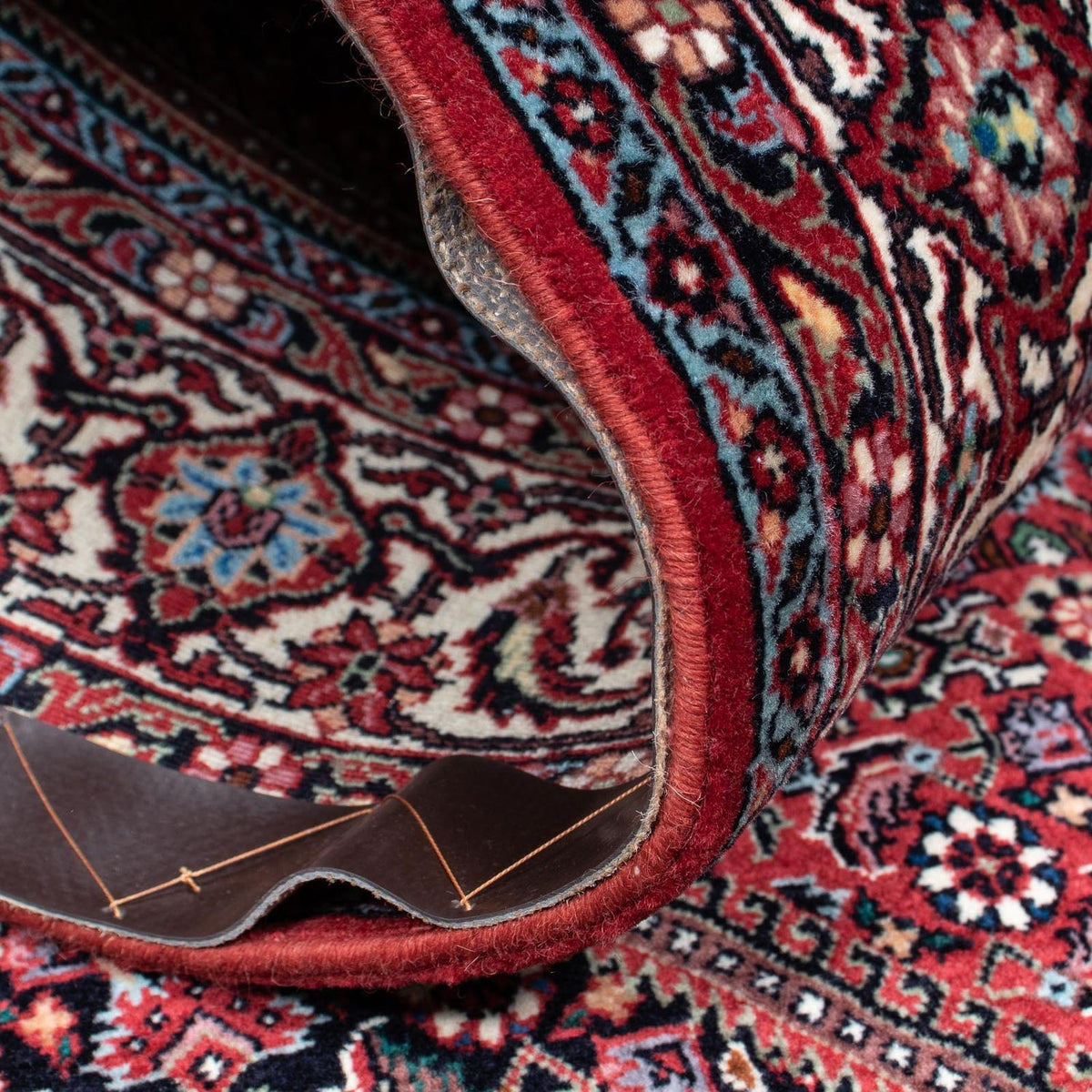 Tappeto Persero - Bidjar - 205 x 130 cm - rosso scuro