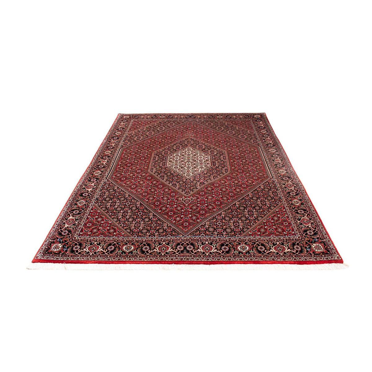 Tappeto Persero - Bidjar - 238 x 165 cm - rosso scuro