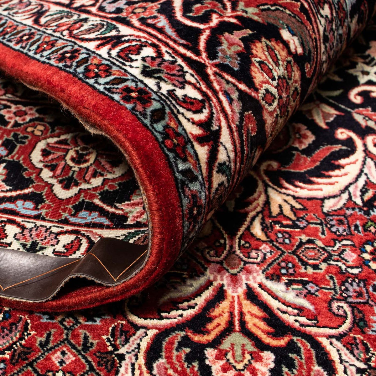 Tappeto Persero - Bidjar - 257 x 203 cm - rosso scuro